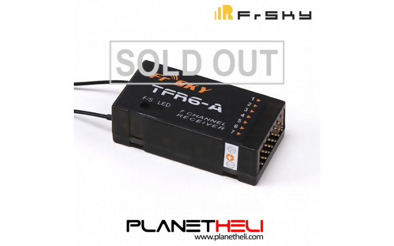 FrSky 2.4G 7CH TFR6-A Receiver Futaba FASST Compatible